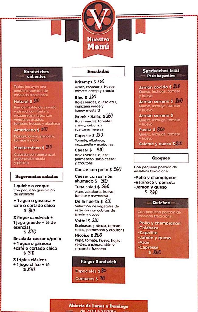 Carta de Vattel Charlone — página 1